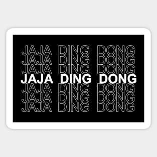 jaja ding dong Sticker